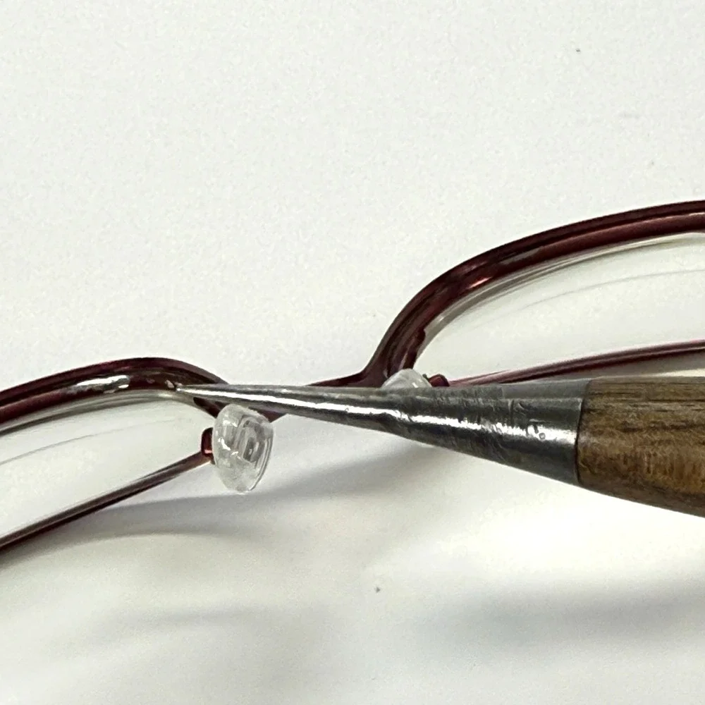 LAURA ASHLEY Caroline Eyeglasses Frame Only 53-17-135 Dark Burgundy Red Full Rim